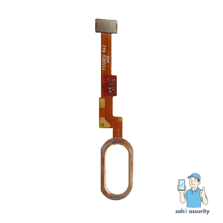 Fingerprint Sensor with Flex Cable for Vivo V5 Plus Black